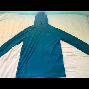 Under Armour 1/4 Button Pullover Hoodie Men's Size